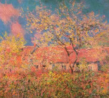 Claude Monet Printemps a Giverny China oil painting art